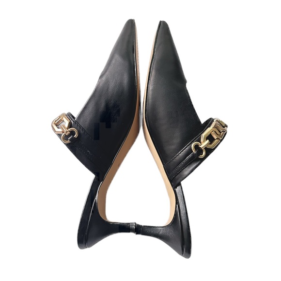 Sanctuary Black Pointed Toe  Embellished Pumps Size 8.5 M - Picture 7 of 11